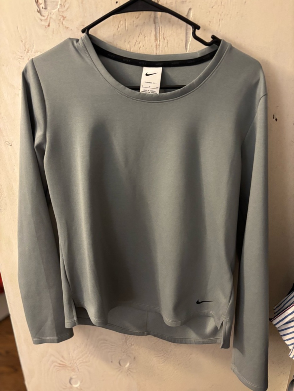 Nike Gray Therma-FIT Crewneck Sweatshirt